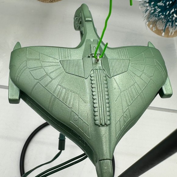 Hallmark Keepsake Ornament Star Trek Romulan Warbird Light Magic Christmas - Picture 9 of 11